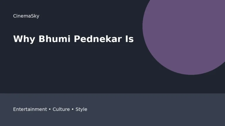 Why Bhumi Pednekar Is a Body editorial feature image