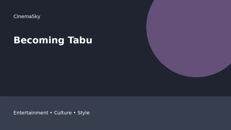 Becoming Tabu editorial feature image