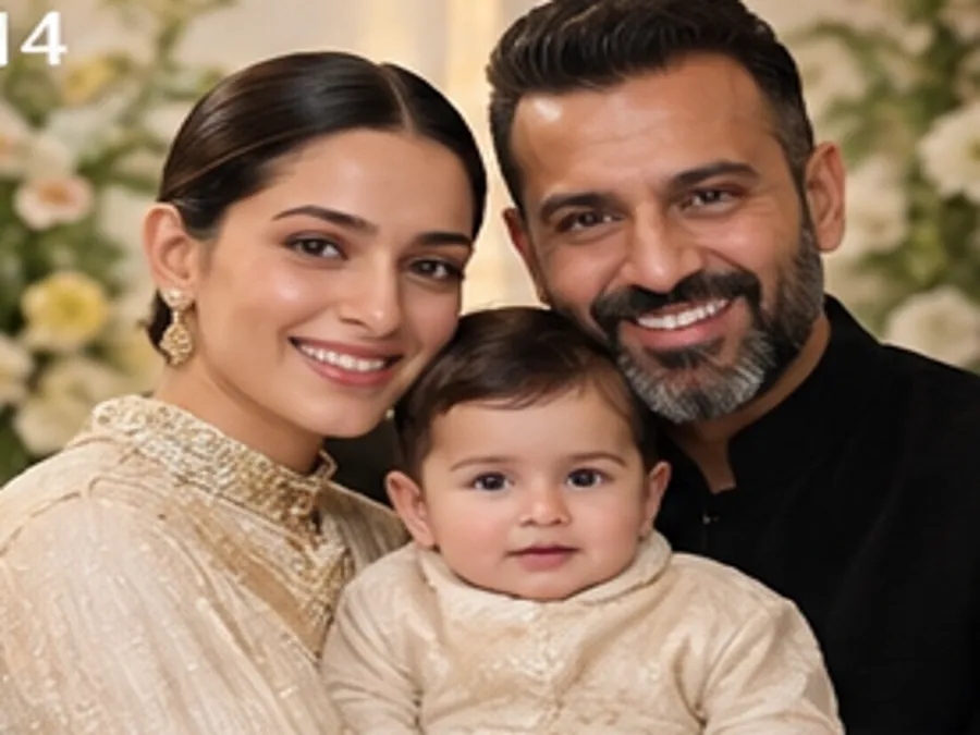 Sonam Kapoor second baby editorial illustration for CinemaSky
